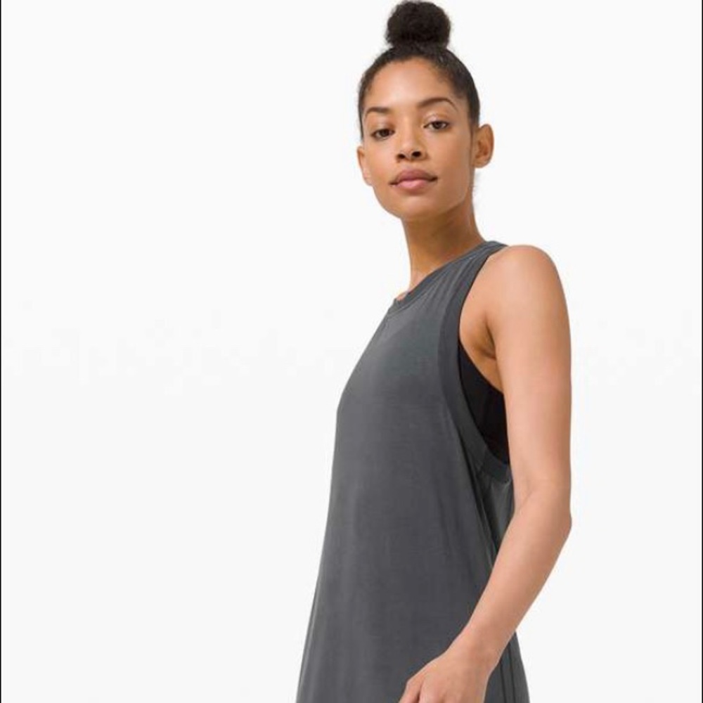 Lululemon Ease Of It All‎ Green Sleeveless Dress